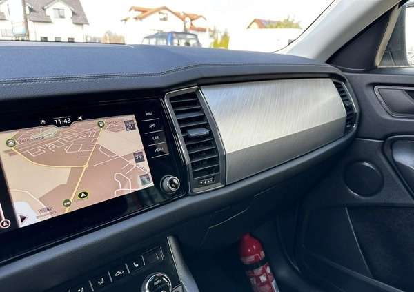 Skoda Kodiaq cena 129900 przebieg: 32000, rok produkcji 2022 z Kunów małe 497